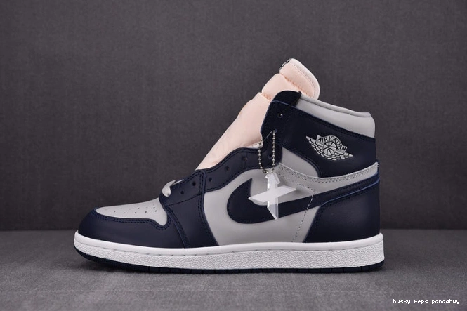 Rep Husky Jordan 1 Georgetown 85 High Air BQ4422-400 0628